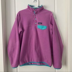 Patagonia Women's Lightweight Synchilla® Snap-T® Fleece Pullover, size medium